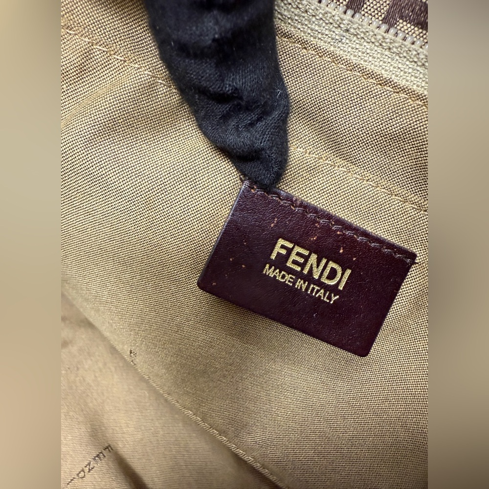 FENDI-8BH214 CNL Zucchino Tote - Picture 4 of 11